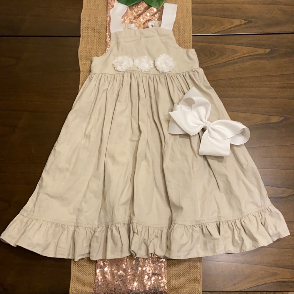 ⚡️FLASH Sale⏱️ Girls Anvy Kids Appliqued Summer Dress